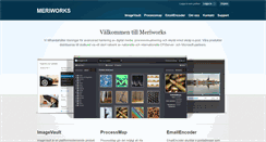 Desktop Screenshot of meriworks.se